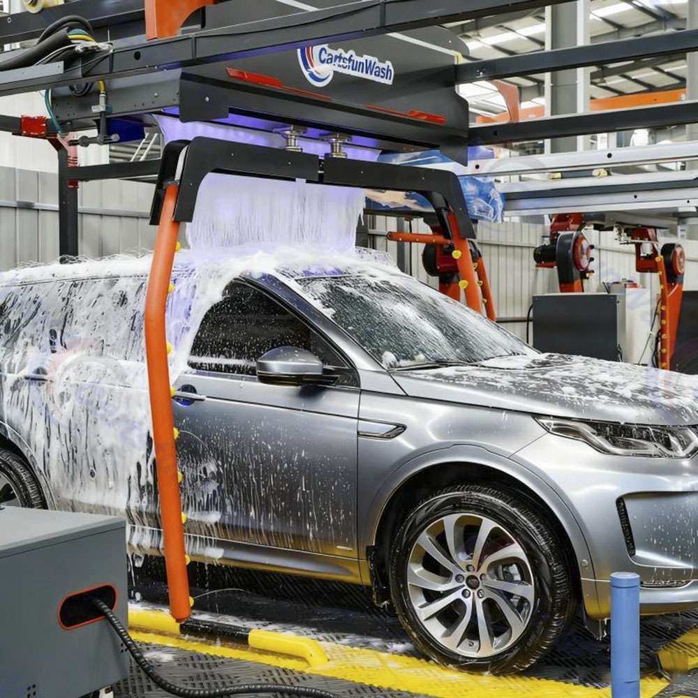 Automatic Contactless Car Wash System 01 Automatic Contactless Car Wash System 01
