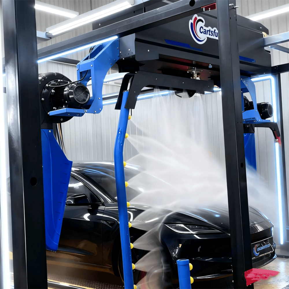 Automatic Contactless Car Wash System 06 Automatic Contactless Car Wash System 06
